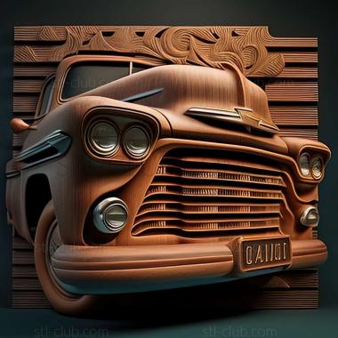 3D model Chevrolet Apache (STL)